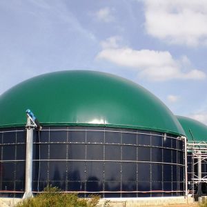Dual Membrane Biogas Balloon Mounted On Digester For Wastewater Treatment