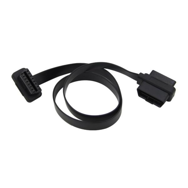 Quality OBD2 OBDII J1962 Male and Female Pass-thru to OBD2 Female Extension Cable wholesale