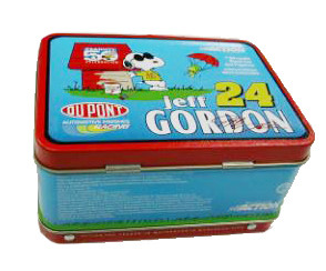 Quality Portable Cookie CMYK Pantone Rectangular Tin Can With Handle wholesale