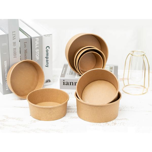 Quality Disposable Soup Bowls Compostable Salad Bowls With Lids 36oz wholesale