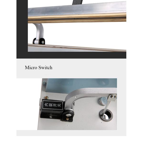 220V DUOQI SFTD-600 CE Iron Foot Pedal Enseal Sealer Bag Sealer with Knife Heat Sealer Semi-Automatic Sealing Machine