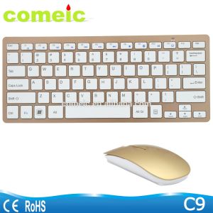 Mini 2.4G Wireless Keyboard Mouse Combo With Multimedia Function Keys