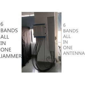 GSM 3G 4G Cell Phone Wifi Blocker Super High Power 6 In 1 Directional Antenna
