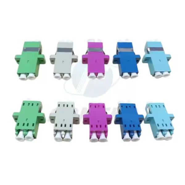 Factory FTTH water blue LCD duplex adapter coupler flange duplex LCD fiber optic