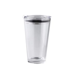 Beverage 450ml Borosilicate Glass Straw Coke Cups