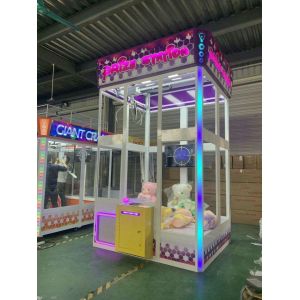 shopping mall big crane claw machine stuffed plush toy catcher grab arcade coin
