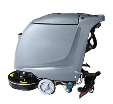 Walk Behind Floor Scrubber with 3 Hours Runtime PLC Control and Disc Type+Drum