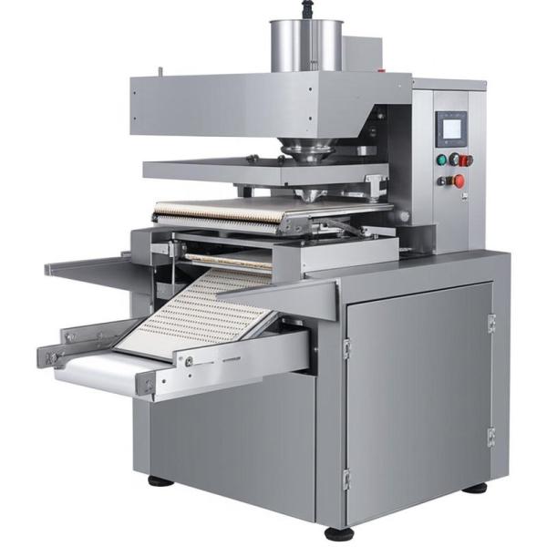 Hard Automatic Biscuit Making Machine in Silver Cookie Machine for Large-Scale