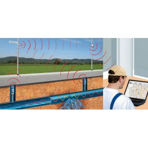 PQWT BT Water Leak Detector Tool Plumber Leak Detector MultiFunction Wireless 3