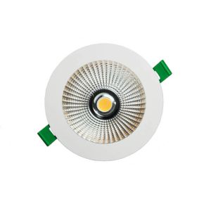 Cheap Opal Reflector 720LM 10.5W Bridgelux COB LED Down Light With 45°Die-cast Aluminum for sale