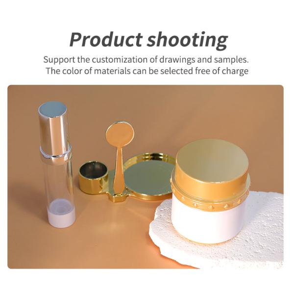 Skincare Body Butter Containers Luxury Cream Jar Set With MS Collar