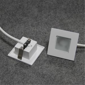 Cheap 1w retangular wall recessed LED corner spotlight for sale