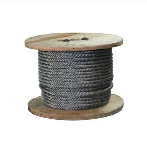 China 1x7 Diameter 3 mm Galvanized Steel Strand Earth Wire Guy Wire for Special Cold Heading Steel MANUFACTURING on sale
