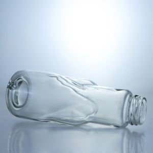 Bottle Color Clear 360ml Glass Bottle for Milk Juice Coffee Screw Cap