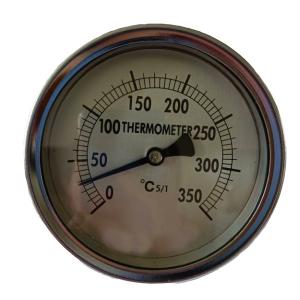 Cheap Bimetal Strip 350C 2.5in 60mm Industrial Bimetal Thermometer 1/2 NPT for sale