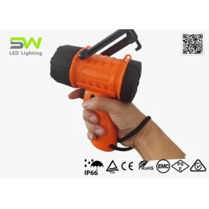 3w Cree 300 Lumen Rechargeable LED Spotlight With Red Filter / Hook