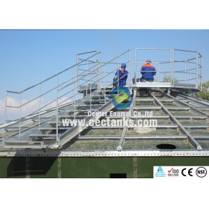 Sludge Holding Tanks Assembled by Glass-Fused-to-Steel Sheets: Durable and