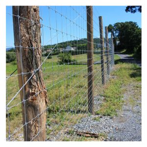 Rot Proof Farm Fencing Guard with Fixed Knot 8ft x 330 ft Galvanized Steel