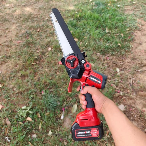 Hot Sale OEM 8 Inch Battery Lithium Chainsaw Portable Cordless Mini Electric