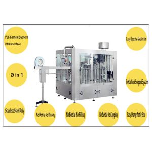 Beer Making Beverage Filling Machine / Bottling Equipment High Efficiency