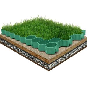 Cheap Permeable Grass Pavers Grid Flat-Interlocked,HDPE Plastic Shed Base For Landscaping And Soil Reinforcement In Parking Lots,RV And Boat Storage Pads for sale