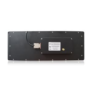 EMC Silicone Rubber Keyboard With optical Trackball Aluminum Housing