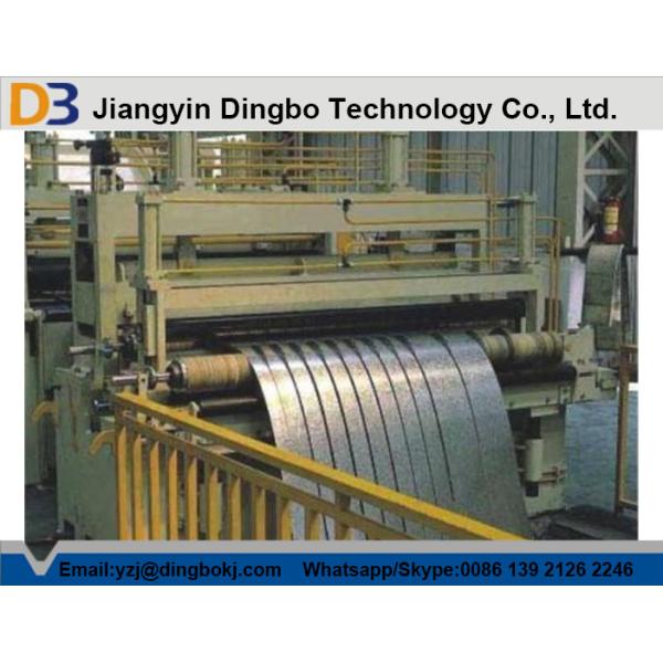 Semiautomatic 380V / 3PH Steel Slitting Line Machine With Hydraulic Tension