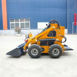 Mini Skid Steer Loader Mini Crawler Wheel Skid Steer Loader With EPA/Gasoline