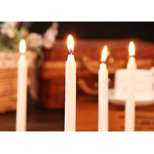 Stick Taper Church Prayer Custom Religious Candle 30cm White