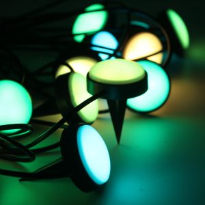 15 Bulbs 10m RGB Other LED Lights Lawn Light Post Tuya APP Control