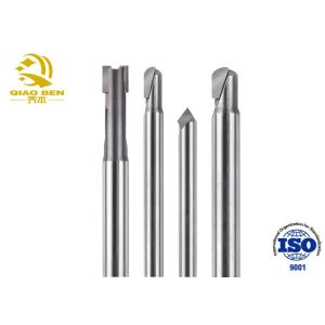 Diamond 2 Flutes Milling Cutter PCD End Mill For Graphite Aluminum Carbon Fiber