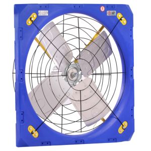 High Strength Double Layer PE Livestock Circulation Fan With 27000m3/h Max