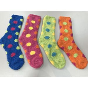 Comfortable Relaxation Cozy Indoor Socks featuring Animal Pattern