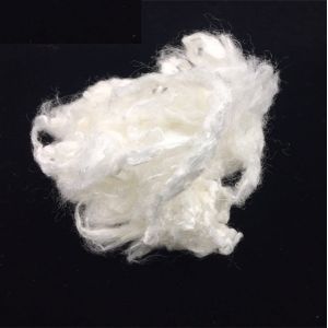 Eco - Friendly Viscose Rayon Fiber , Raw White Viscose Fiber 1.2d X 38mm