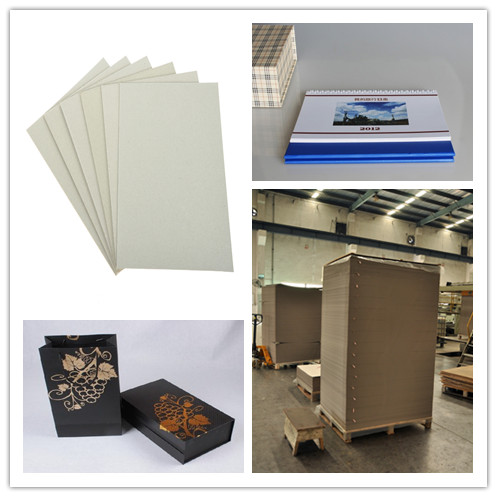1100g / 1.78mm 100% Recycled Grey Cardboard for Bookcover / Arch file