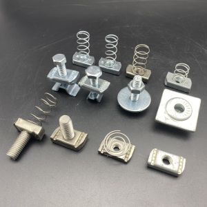 China Unistrut Spring Nut m8 m10 m12 Zinc Plated Channel Nuts on sale