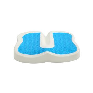 Cheap Pain Relief Memory Foam Gel Seat Cushion with Cooling Gel Used for Office and Car for sale