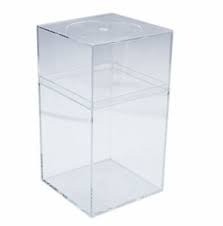 Multi Function Plastic Case APET Plastic Sheet Dust Proof Clear Display