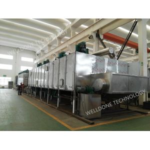 multiple temperature zone Conveyor Belt Dryer with electric heater