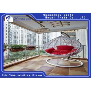 Safety Balcony Constructed 2.0 mm Diameter Stainless Steel Wire Balcony
