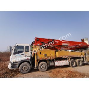 SG5366THB M46 Cylinder Type 2013 Putzmeister 46m Second Hand Concrete Pump Truck