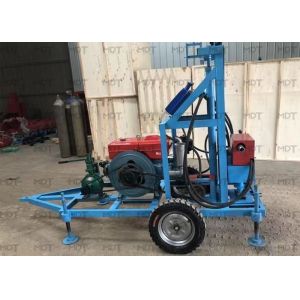 portable water well drilling rig machine compressor for water well drilling