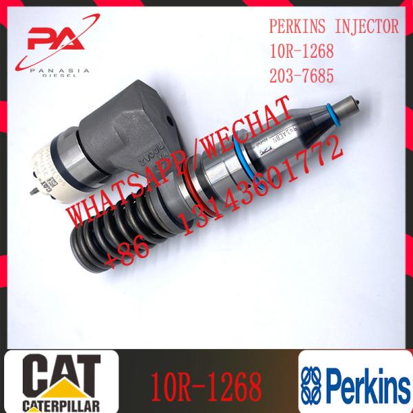 Quality Diesel 2037685 C10/C12/3176B Engine Injector 203-7685 10R-1268 For C-A-Ter-pillar Common Rail wholesale