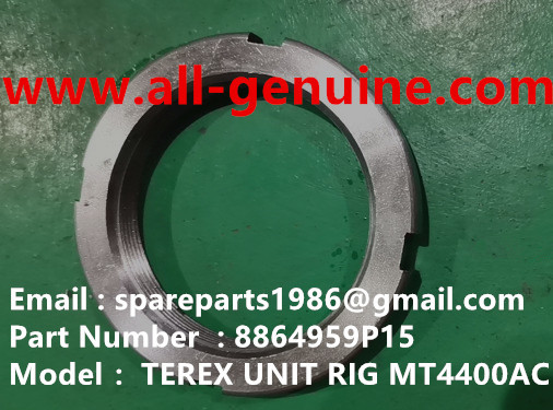 8864959P15 NUT TEREX UNIT RIG BUCYRUS MT4400AC MT5500 MT3600 NTE240 NTE260 NHL