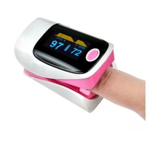 Digital color display finger pulse oximeter YK - 80 for SPO2 and pulse check