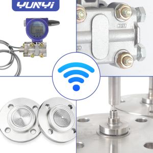Wireless Dual Flange Liquid Level Transmitter for Chemical and Oil Storage Tanks