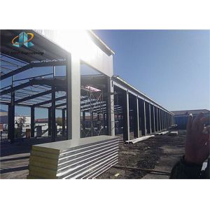 Large Span Prefabricated Steel Structure Building Warehouse Workshop Constructio