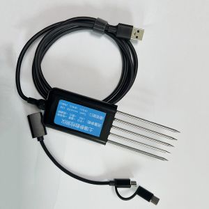 Horizontal Installation Moisture Sensor for Agriculture 7 in 1 USB NPK/PH/EC