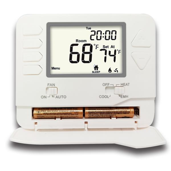 Quality 24V Heat Pump 2H1C Programmable Thermostat with LCD Display wholesale