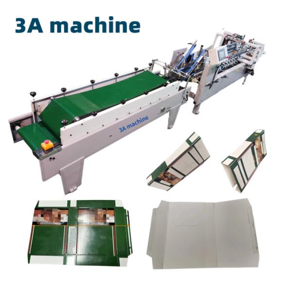 Quality 3ACQ**580D Carton Gluing Machine for Cold Glue Folding and Gluing Advanced Technology wholesale